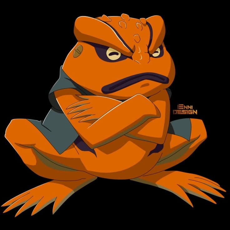 Gamakichi background